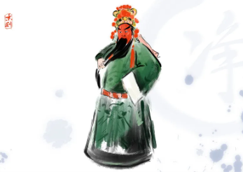 武花脸